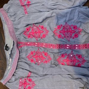 Off the shoulders top